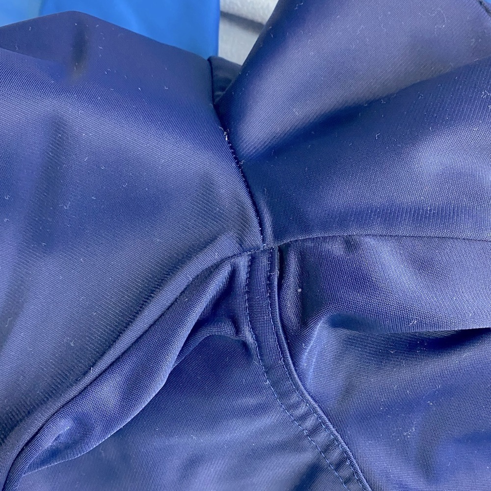 Vintage Free Dress 70s Blue White Track Suit S Dadcore Grandpacore Activewear - Picture 9 of 13